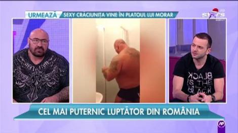 Cel mai puternic luptător din România: ”Eram mai rău înainte, copiii m-au înmuiat”
