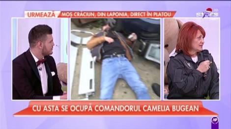 Comandorul Camelia Bugean pilotează elicoptere Smurd și salvează sute de vieți