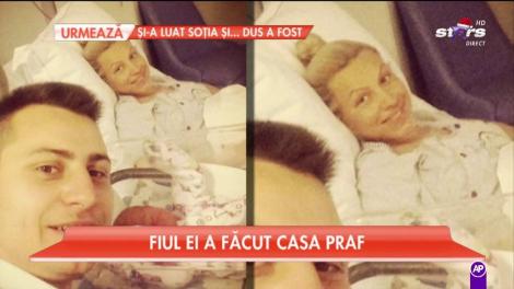 În prag de Crăciun, fiul unei artiste celebre a făcut un dezastru în casă!