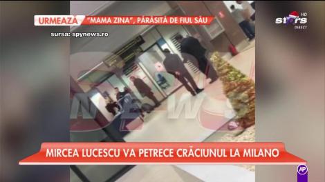 Mircea Lucescu va petrece Crăciunul la Milano