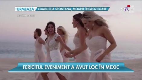 Avem imagini de la nunta de cinci stele a lui Michael Phelps!