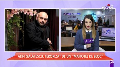 Alin Gălățescu, terorizat de un vecin