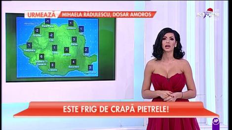 Meteo: Începem săptămâna cu frig de crapă pietrele!