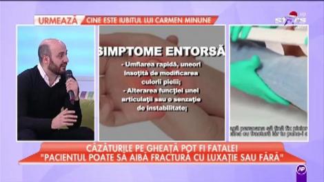 Cât de grave sunt entorsele şi luxaţiile