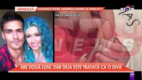 Andreea Bălan a început să lucreze la imaginea fetiței sale