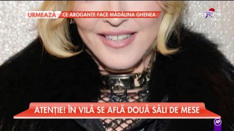 Imagini din casa Madonnei