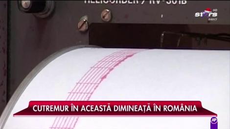 Cutremur de 3,4 în Vrancea, astăzi