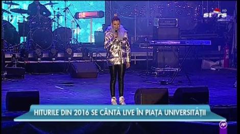 Cei mai iubiți artiști populează ”Orașul Faptelor Bune”! Alina Eremia, concert LIVE de senzație în Piața Universității