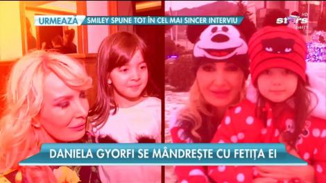 Maria, fetița Danielei Gyorfi, frumoasă, dar și foarte talentată