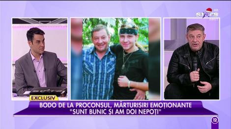 Bodo de la Proconsul, mărturisiri emoționante despre copii săi