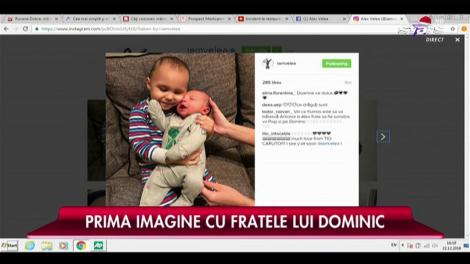 E adorabil! Prima imagine cu cel de-al doilea băiețel al Antoniei și al lui Alex Velea
