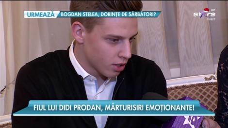 Fiul lui Didi Prodan, mărturisiri emoționante despre tatăl lui