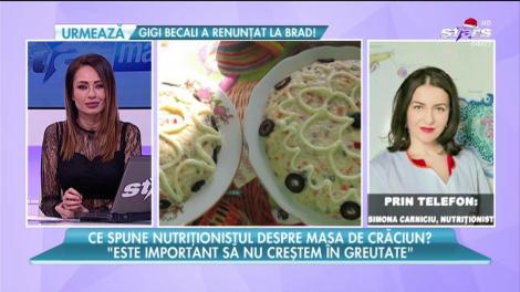 Sfatul nutriționiștilor pentru masa de Crăciun: ”Ai voie să mănânci patru sarmale la o porție”
