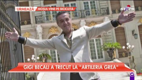 ”Cerbul de aur”, în curtea palatului lui Gigi Becali