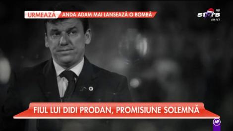 Moartea tatălui său a lăsat urme adânci în sufletul fiului Didi Prodan