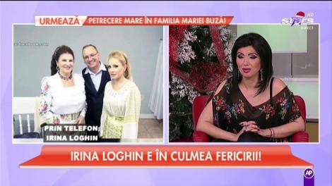 Irina Loghin nu se pregătește să devină soacră mică: ”Este o glumă, Irinuca nu se mărită!”