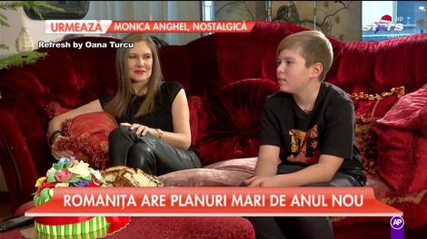 Fiul Romaniţei Iovan creşte văzând cu ochii