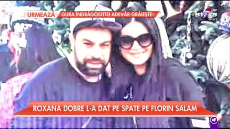 Înainte de naștere, Roxana Dobre l-a dat pe spate pe Florin Salam. Ce a făcut aceasta, cu doar câteva ore înainte de a o aduce pe lume pe cea mică