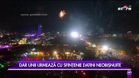 Obiceiuri ciudate de Revelion