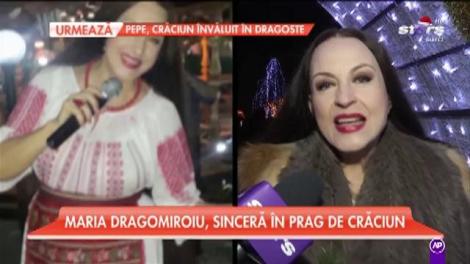 Maria Dragomiroiu petrece sărbătorile acasă, în familie