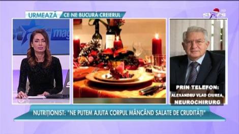 Mesele românilor, un belșug de Crăciun! Un medic avertizează: "Mâncați inteligent! Și creierul are nevoie de bucurie"