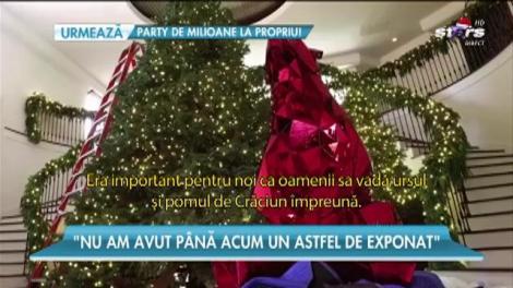 De sărbători, surorile Kardashian au angajat designeri să le decoreze casa