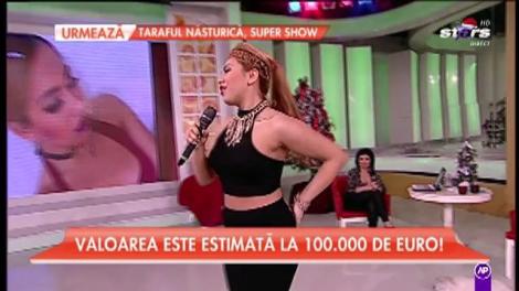 Roxana Dobrițoiu cântă melodia "Last Christmas" a lui George Michael