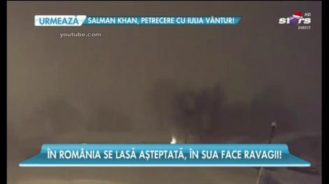 În America ninsoarea a făcut ravagii!