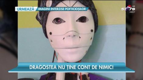 O femeie s-a îndrăgostit de un robot și vrea să se căsătorească cu acesta!