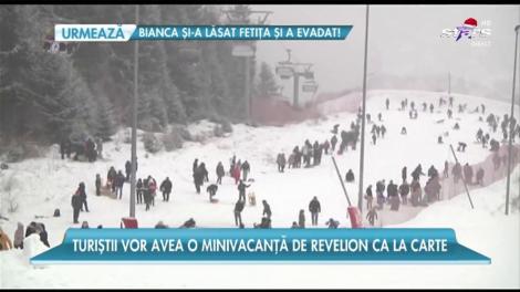 La munte e iarnă în toată regula