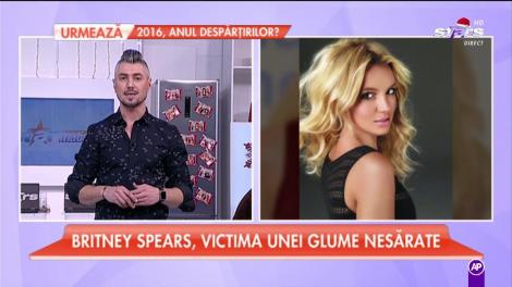 Britney Spears, victima unei glume nesărate