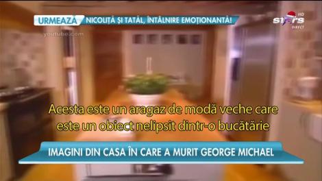 Imagini din casa în care a murit George Michael
