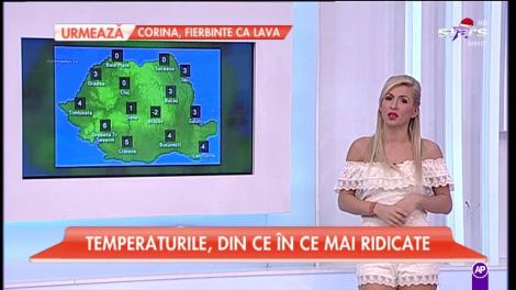Meteo - Temperaturile, din ce în ce mai ridicate
