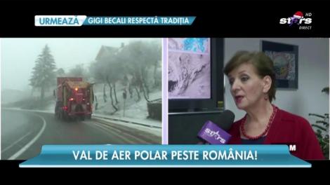 Val de aer polar peste România! Temperaturi de pana la -21 de grade!