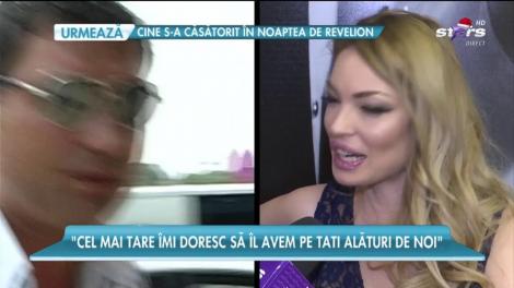 Valentina Pelinel, cu lacrimi în ochi în noaptea dintre ani!