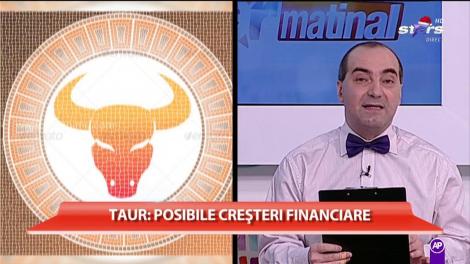 Horoscopul Zilei, 01 ianuarie 2017. Taur: posibile creşteri financiare