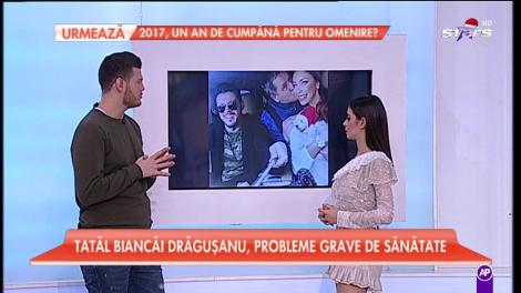 Tatăl Biancăi Drăguşanu are grave probleme de sănătate