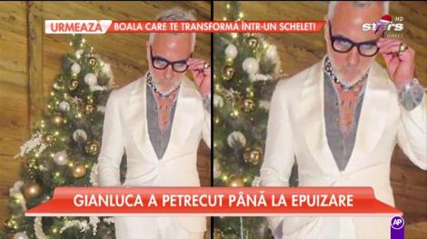 Cum se reface Gianluca după petrecerea de Revelion