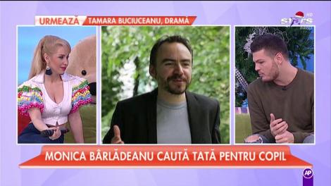 Monica B&acirc;rlădeanu caută tată pentru copil!