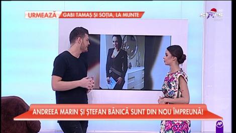 Destinul i-a adus iar față-n față! Andreea Marin și Ștefan Bănică, din nou împreună