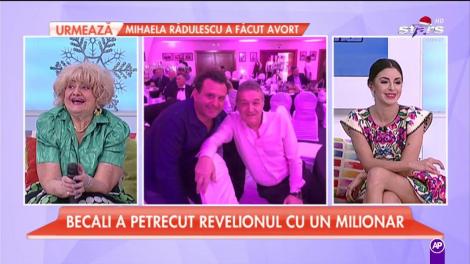 Becali a petrecut Revelionul cu un milionar