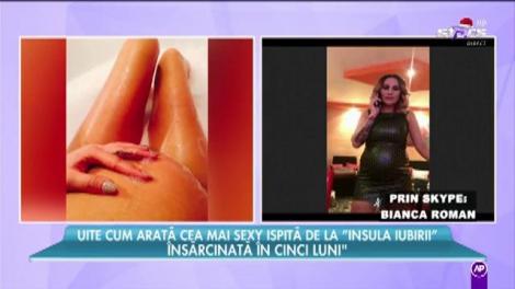 Iute cum arată cea mai sexy ispită de la ”Insula Iubirii”, însărcinată în cinci luni