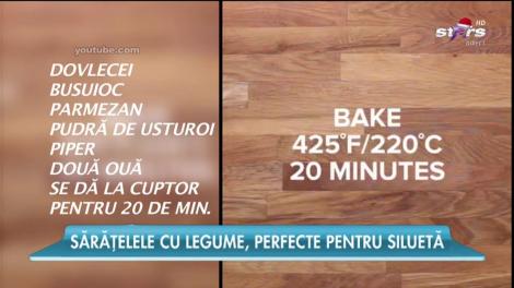 Sărățelele din legume, perfecte pentru siluetă