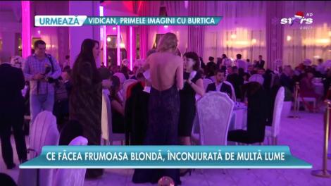 Valentina Pelinel, în momentul în care se spune că a fost cerută de soție