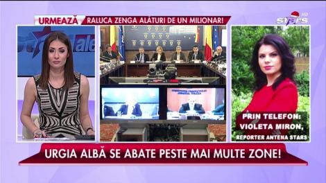 Cod portocaliu de ninsori şi viscol! 11 judeţe în pericol!