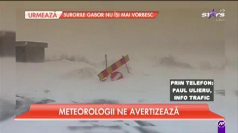 Cod portocaliu de ninsoare, gheață și vânt