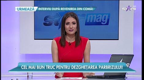 Cel mai bun truc pentru dezghețarea parbrizului