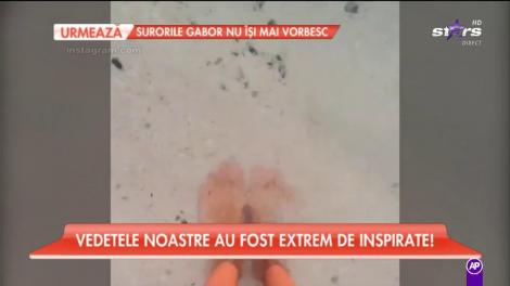 Imagini care ne încălzesc sufletele! România îngheaţă, iar unele vedete de la noi se bronzează pe cele mai frumoase plaje din lume