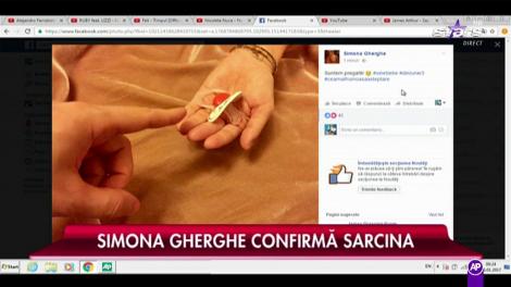 Simona Gherghe confirmă sarcina!