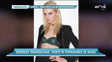 Modelele transsexuale, vedete pe podiunurile de modă
